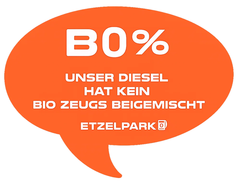 B0%: unser Diesel hat kein Bio-Zeugs beigemischt
