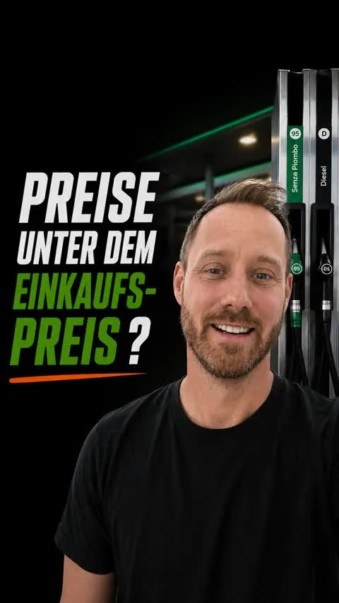 Instagram-Beitrag von Etzelpark Benzin vom 24.07.2026: Preise unter dem Einkaufspreis?