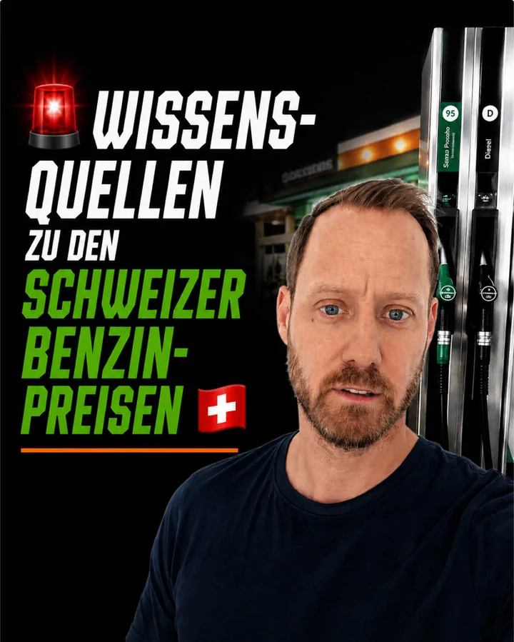 TikTok-Video von Etzelpark Benzin: Wissensquellen zu den Schweizer Benzinpreisen