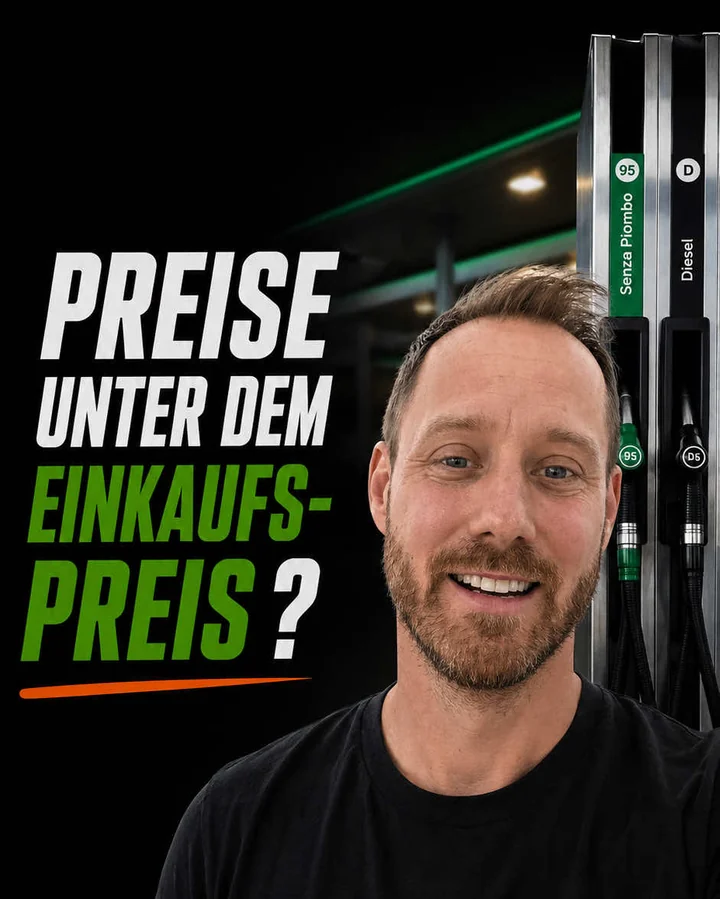TikTok-Video von Etzelpark Benzin: Preise unter dem Einkaufspreis?